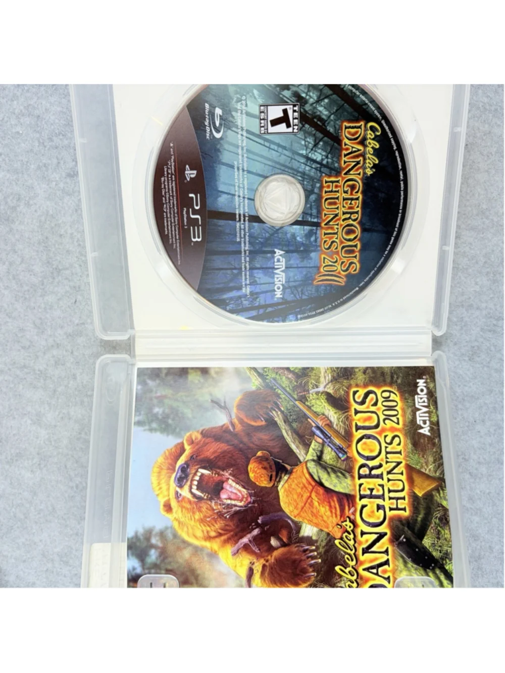 Cabela's Dangerous Hunts 2009 Sony PlayStation 3 Complete with Manual - Tested
